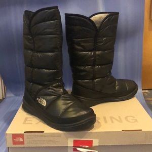 North face waterproof winter snow boots